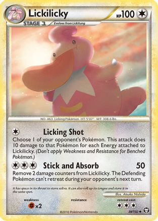 Lickilicky 038/102 - Uncommon
