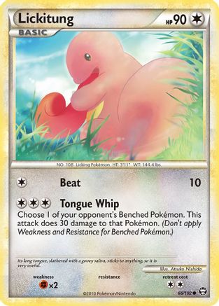 Lickitung 066/102 - Common