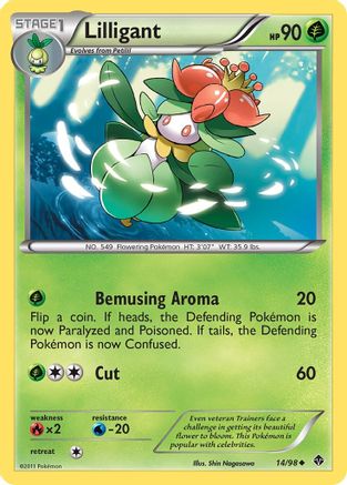 Lilligant 014/98/98 - Uncommon