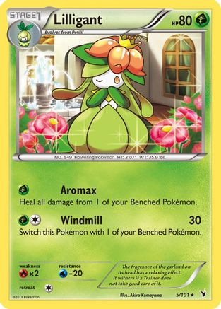 Lilligant 005/101 - Rare