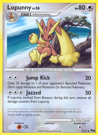 Lopunny 009/017/17 - Uncommon