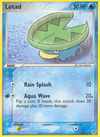 Lotad 063/107/107 - Common