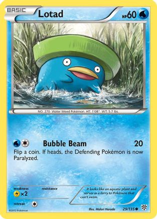 Lotad 029/135/135 - Common