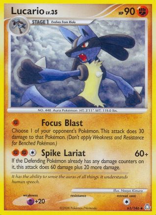 Lucario 061/146/146 - Uncommon