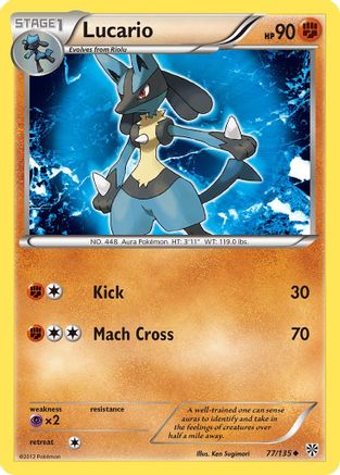 Lucario (77) 077/135 - Uncommon