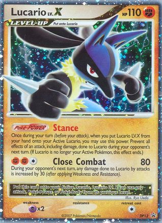Lucario LV.X DP12/56 - Promo - Holofoil