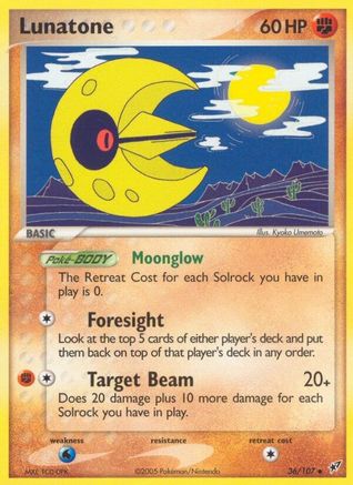 Lunatone 036/107 - Uncommon