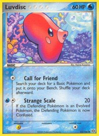 Luvdisc 053/106 - Common - Reverse Holofoil