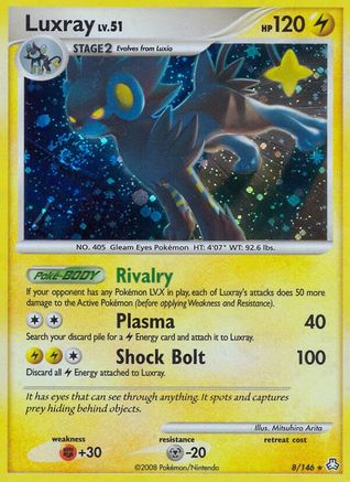 Luxray 008/146 - Holo Rare - Holofoil