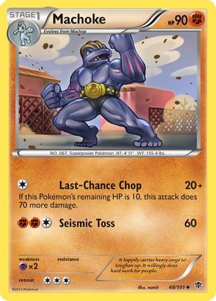 Machoke 048/101 - Uncommon