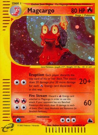 Magcargo (H16) H16/144 - Holo Rare - Holofoil