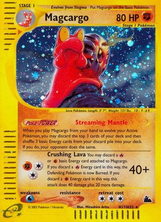 Magcargo (H17) H17/144 - Holo Rare - Holofoil
