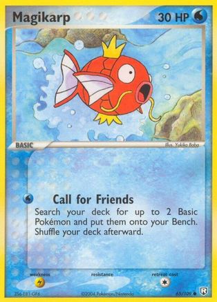 Magikarp 065/109/109 - Common - Reverse Holofoil