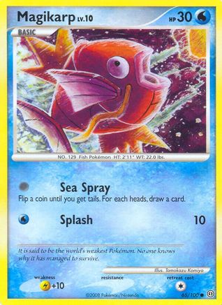 Magikarp 065/100/100 - Common