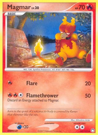 Magmar 054/123 - Uncommon