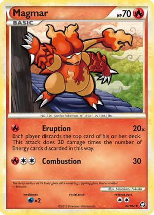 Magmar 042/102 - Uncommon
