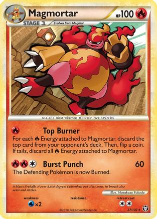 Magmortar 027/102 - Rare