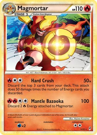 Magmortar 016/95 - Holo Rare - Holofoil