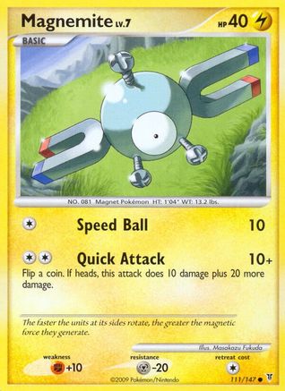 Magnemite 111/147 - Common