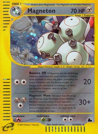 Magneton (H19) H19/144 - Holo Rare - Holofoil