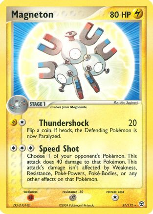 Magneton 027/112/112 - Rare