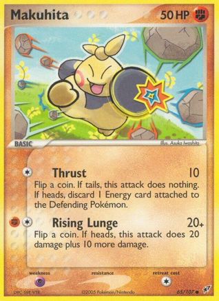 Makuhita 065/107 - Common - Reverse Holofoil