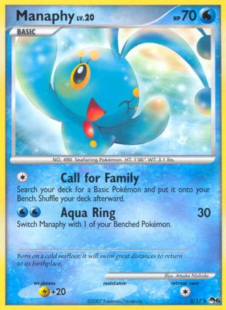 Manaphy 003/017/17 - Rare