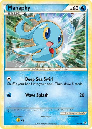 Manaphy 003/95 - Holo Rare - Holofoil