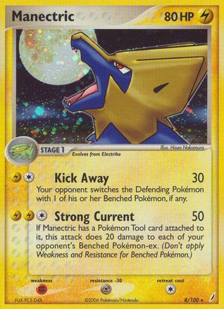 Manectric 008/100/100 - Holo Rare - Holofoil