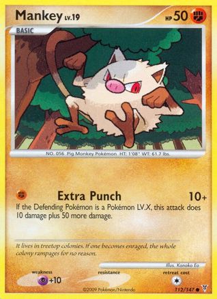 Mankey 112/147 - Common