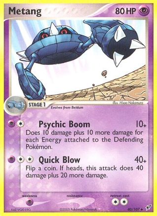 Metang 040/107 - Uncommon - Reverse Holofoil