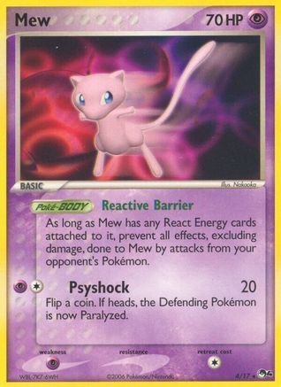 Mew 004/017/17 - Rare