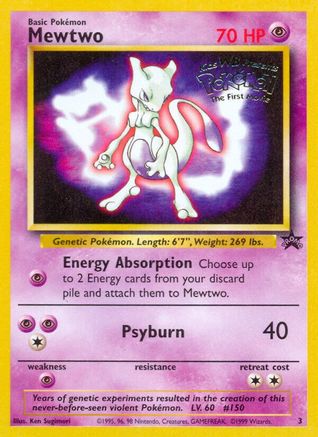 Mewtwo (Movie Promo) 003/53/53 - Promo