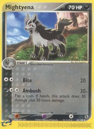 Mightyena 042/109/109 - Uncommon