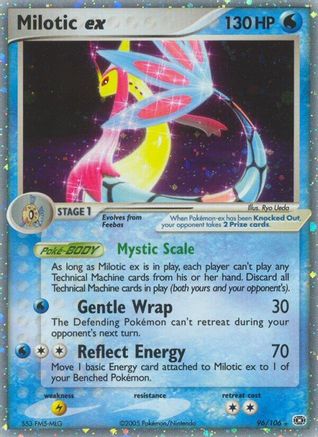 Milotic ex 096/106 - Ultra Rare - Holofoil