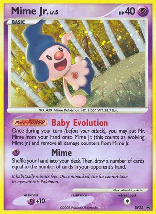 Mime Jr. DP22/56 - Promo - Holofoil