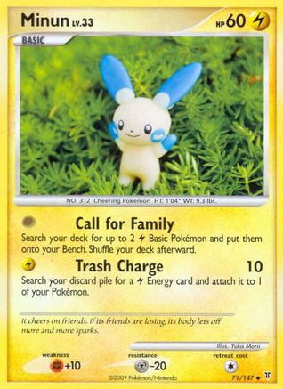 Minun 071/147 - Uncommon