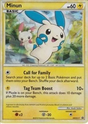 Minun HGSS17/25 - Promo - Holofoil