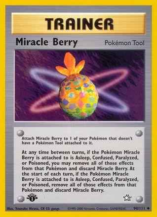 Miracle Berry 094/111/111 - Uncommon - 1st Edition