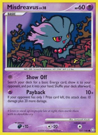 Misdreavus 107/146 - Common