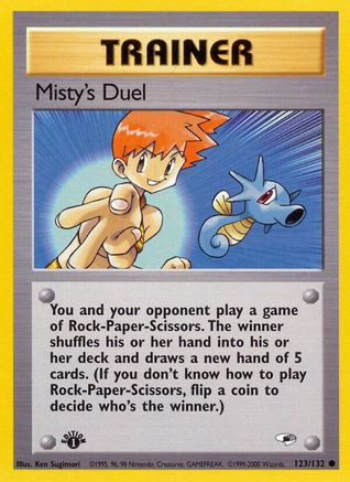 Misty's Duel 123/132/132 - Common - Unlimited