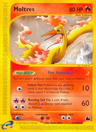 Moltres 021/144 - Rare