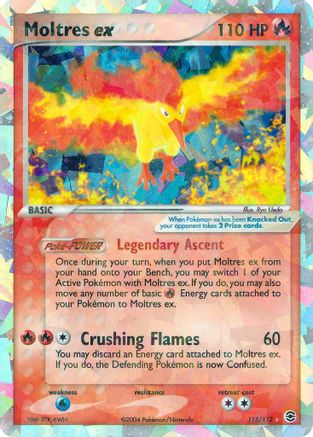 Moltres ex 115/112 - Secret Rare - Holofoil