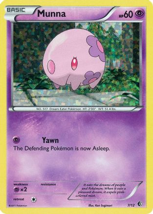 Munna 007/12/12 - Promo - Holofoil