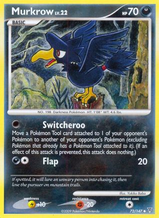 Murkrow 072/147 - Uncommon