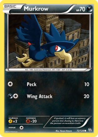Murkrow 072/124 - Common
