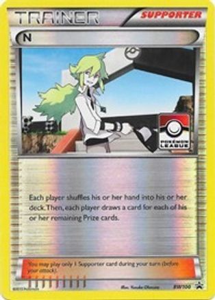 N (Supporter) BW100/101 - Promo - Holofoil