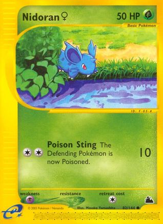 Nidoran F (82) 082/144 - Common