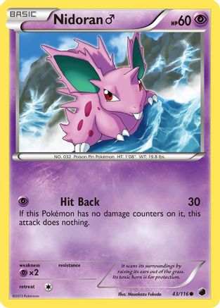 Nidoran M 043/116 - Common