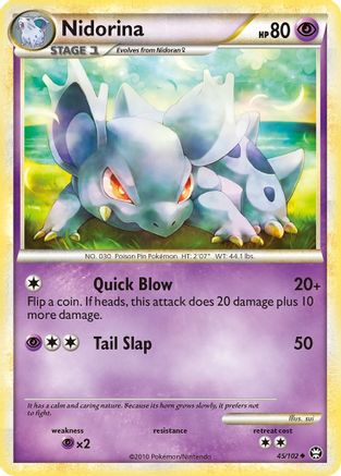 Nidorina 045/102/102 - Uncommon